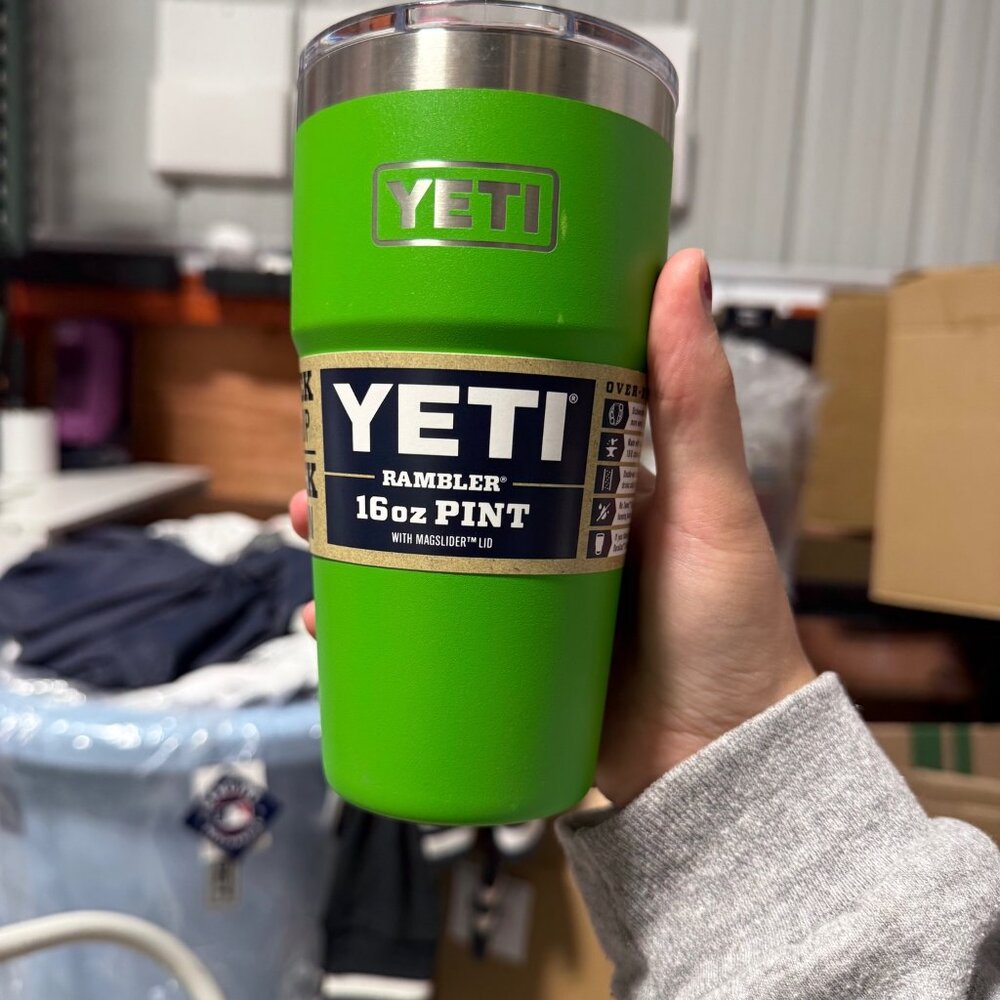 Yeti Rambler 16oz Pint Green